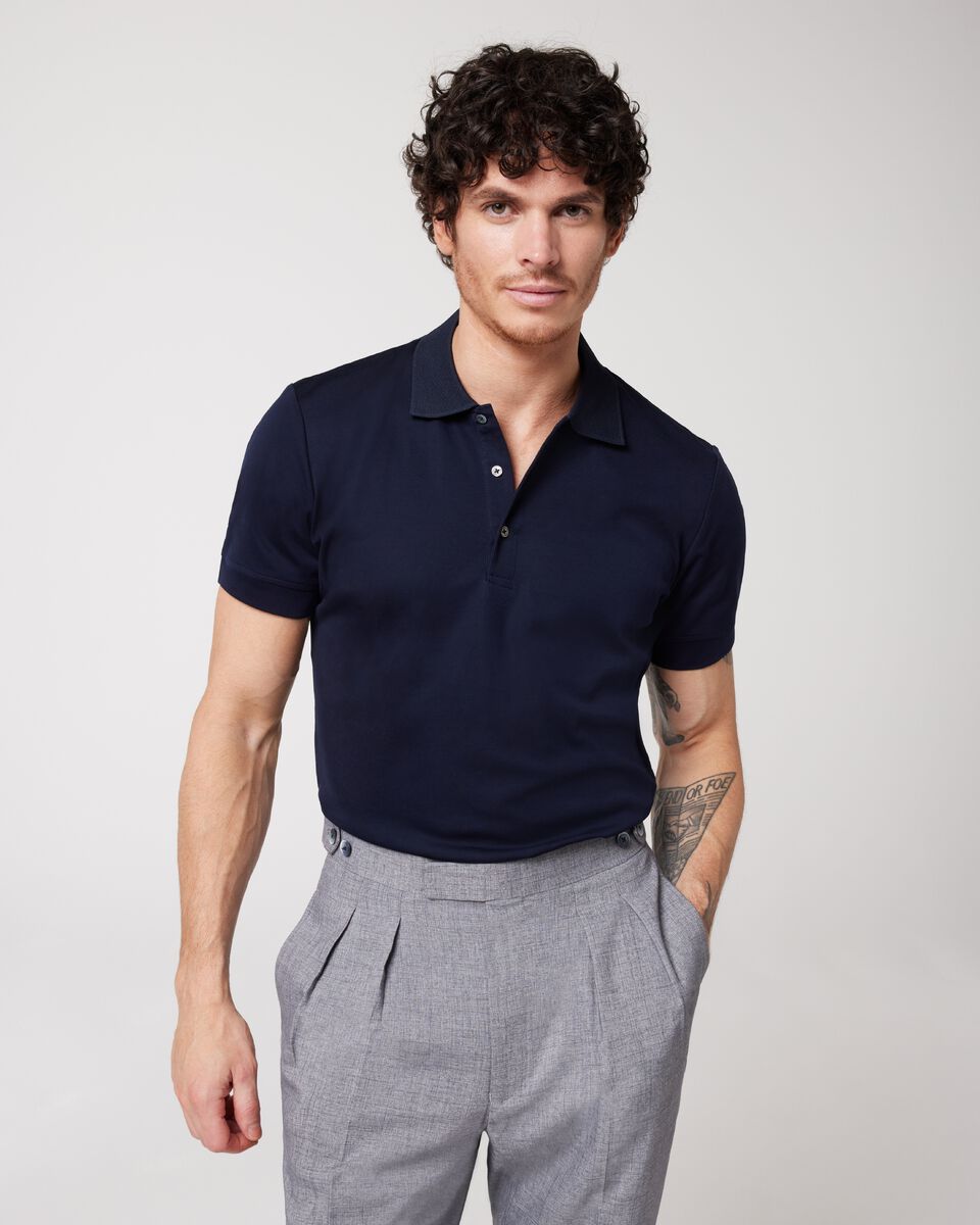Mercerised Cotton Polo